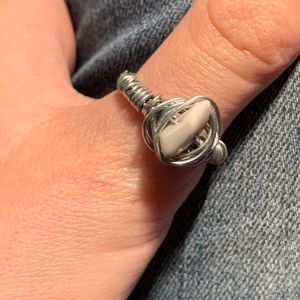 wire wrapped gem rings